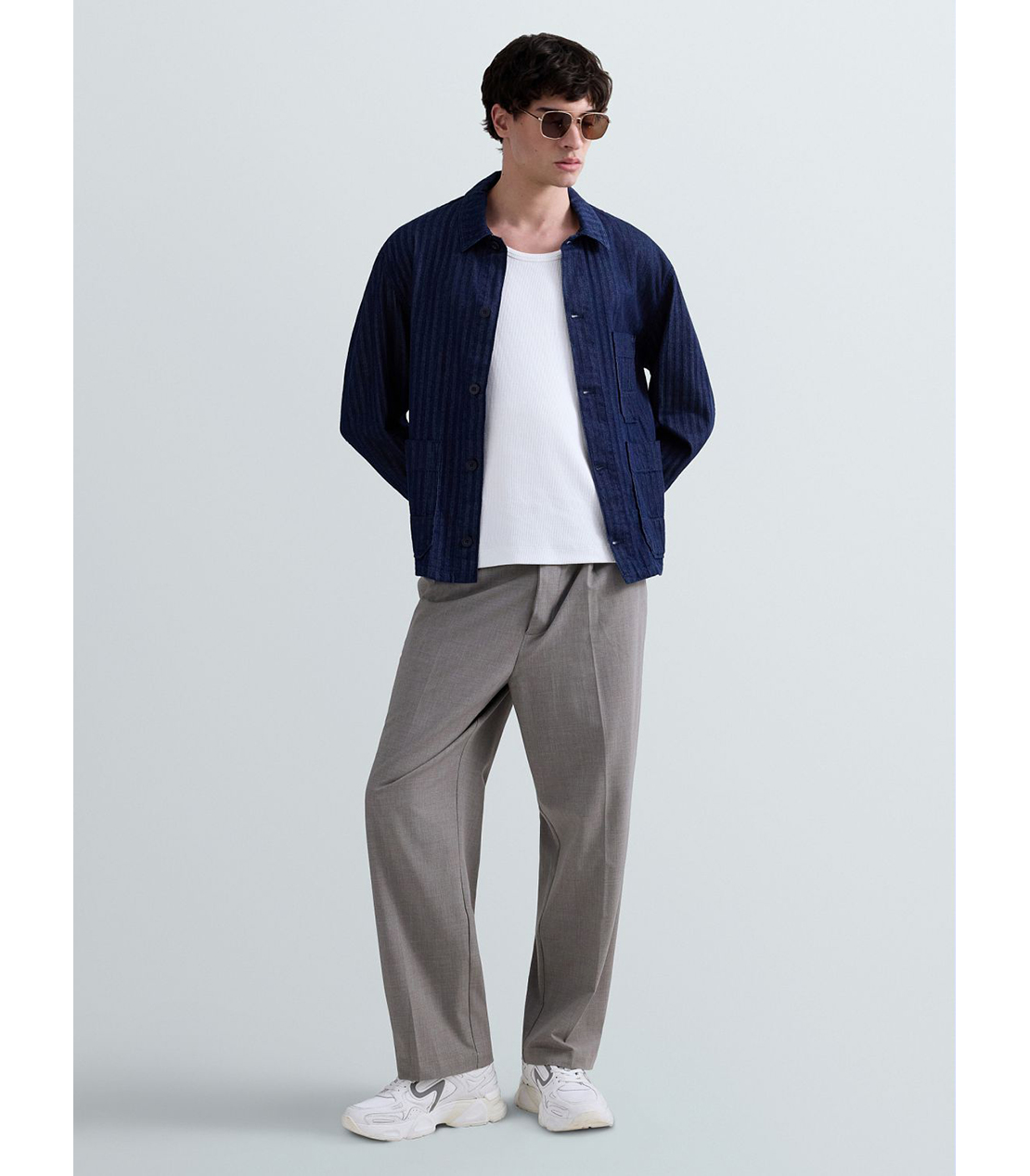 リラックスフィットパンツ 詳細画像 グレー 2